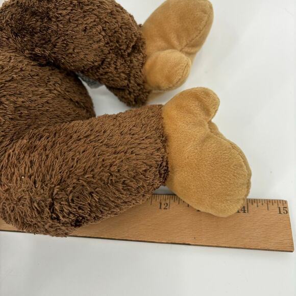 Russ Chuckles Ape Plush Brown 14 Inch Chimp Monkey Stuffed Animal Toy - Picture 9 of 9